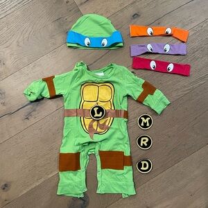 Ninja turtle baby costume